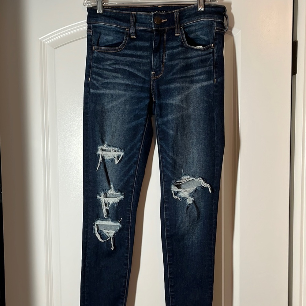 American eagle jeans ripped